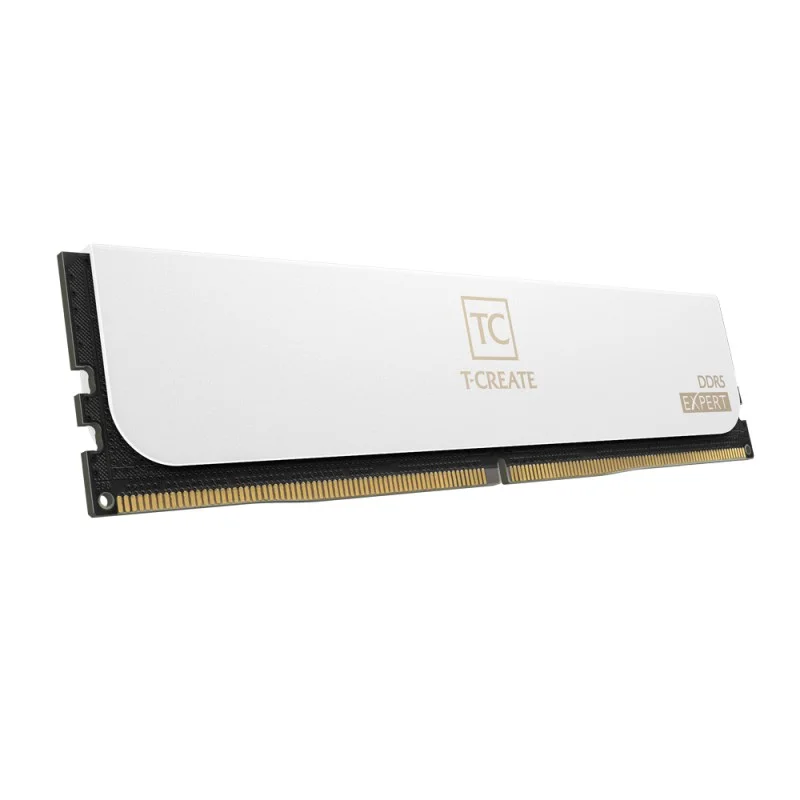 TEAM T-Create Expert DDR5 32GB (16GB*2) 6000MHz PC5 48000 CL38 Desktop RAM White