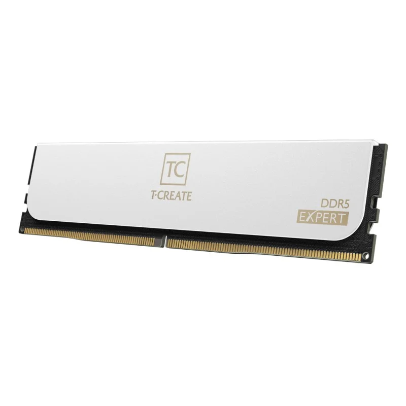 TEAM T-Create Expert DDR5 32GB (16*2) 6400MHz PC5 51200 CL40 Desktop RAM White