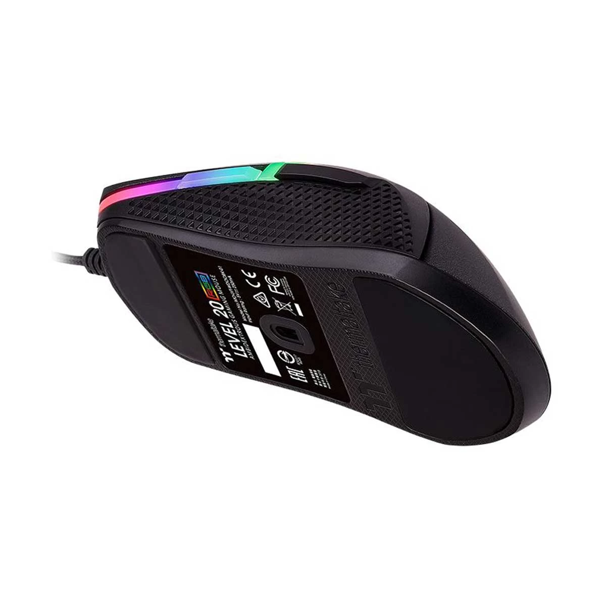 Thermaltake Level 20 RGB Wired Black Gaming Mouse