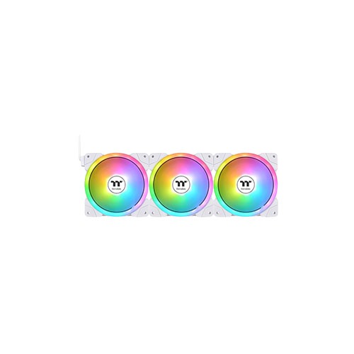 THERMALTAKE SWAFAN EX12 ARGB SYNC PC COOLING FAN WHITE (3-FAN PACK)