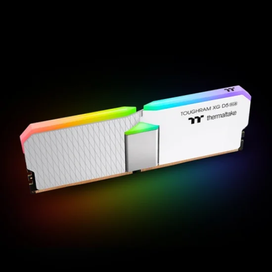 Thermaltake TOUGHRAM XG RGB D5 White DDR5 Memory 6000MT/s 16GB Desktop ram