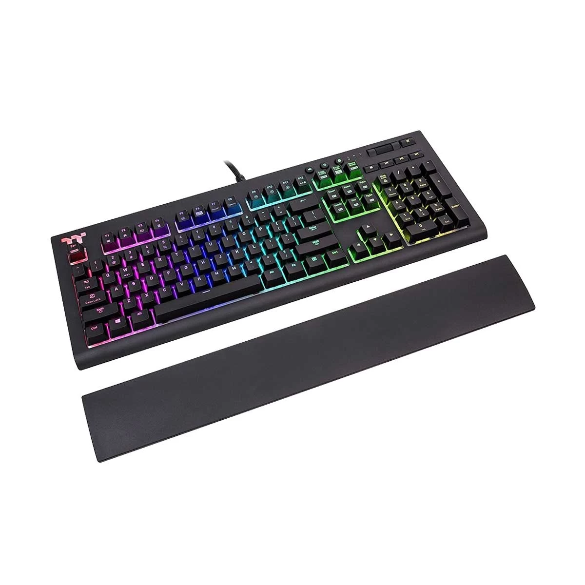 Thermaltake TT Premium X1 RGB Cherry MX Blue Wired Gaming Mechanical Black Keyboard