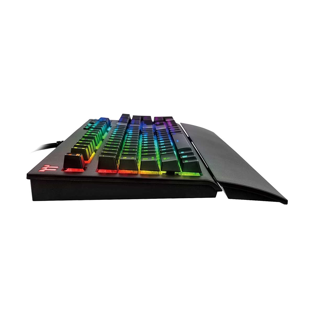 Thermaltake TT Premium X1 RGB Cherry MX Silver Wired Gaming Mechanical Black Keyboard