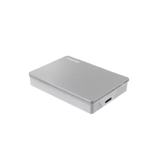 Toshiba Canvio Flex 4TB USB 3.2 Type-C External HDD - Silver