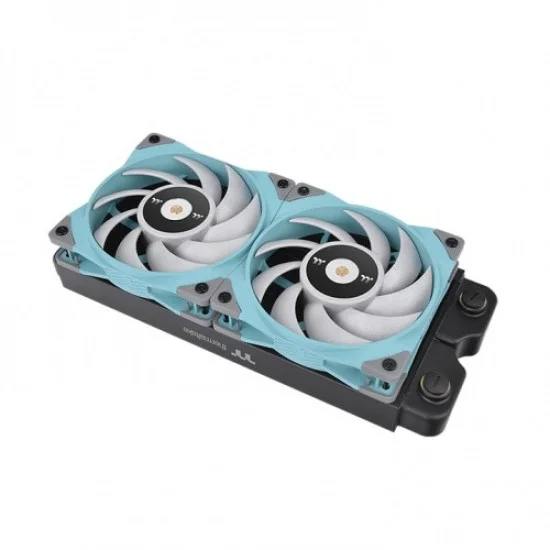 Thermaltake TOUGHFAN 12 Turquoise High Static Pressure Radiator Fan (Single Fan Pack)