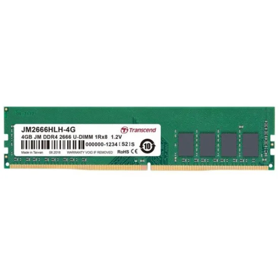 Transcend 4GB JetRAM DDR4 2666MHZ U-DIMM Desktop RAM