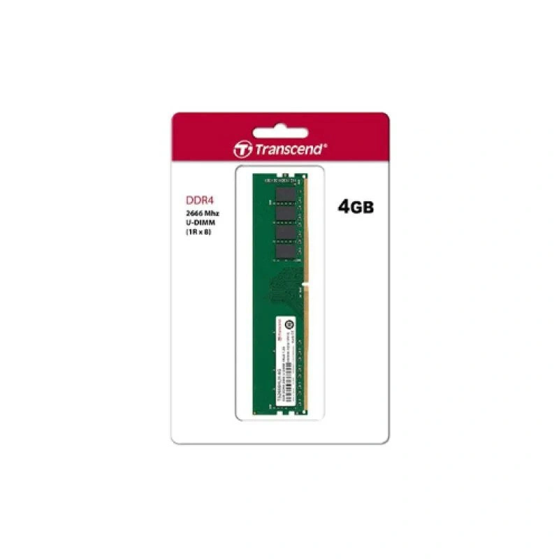 Transcend 4GB JetRAM DDR4 2666MHZ U-DIMM 1RX8 Desktop RAM