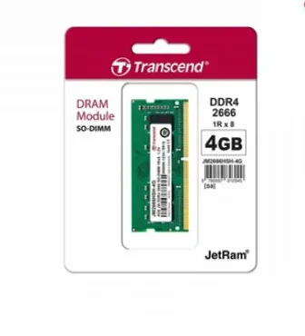 Transcend JetRAM 4GB DDR4 2666 MHz SO-DIMM Laptop Ram