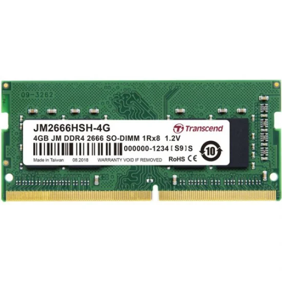Transcend JetRAM 4GB DDR4 2666 MHz SO-DIMM Laptop Ram