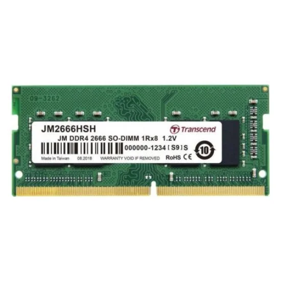 Transcend JetRam 8GB DDR4 2666 MHz Laptop Ram