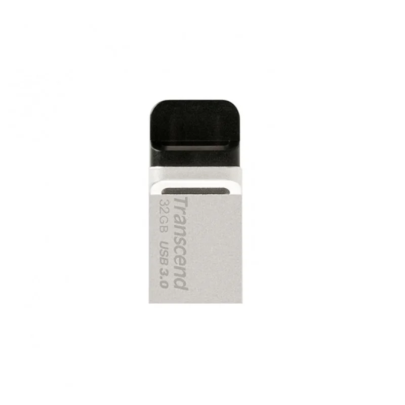 Transcend 32GB JetFlash 880 USB 3.0 Gen 1 OTG Pen Drive Silver