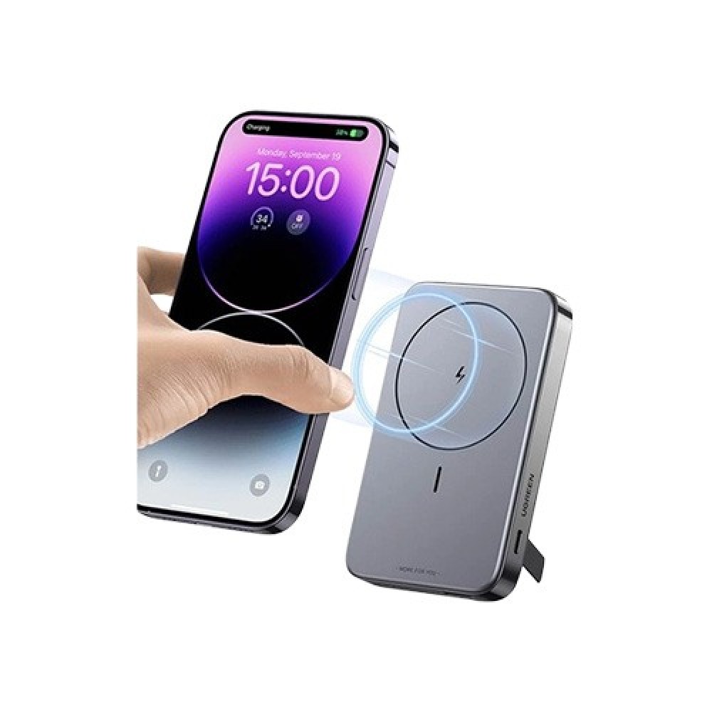 Ugreen PB206 20W 10000mAh Kickstand Magnetic Wireless Power Bank