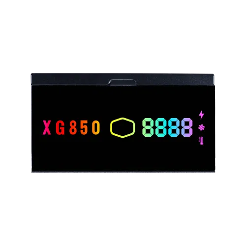 Cooler Master XG850 Plus Platinum Full Modular ARGB 850W Power Supply with Digital Options